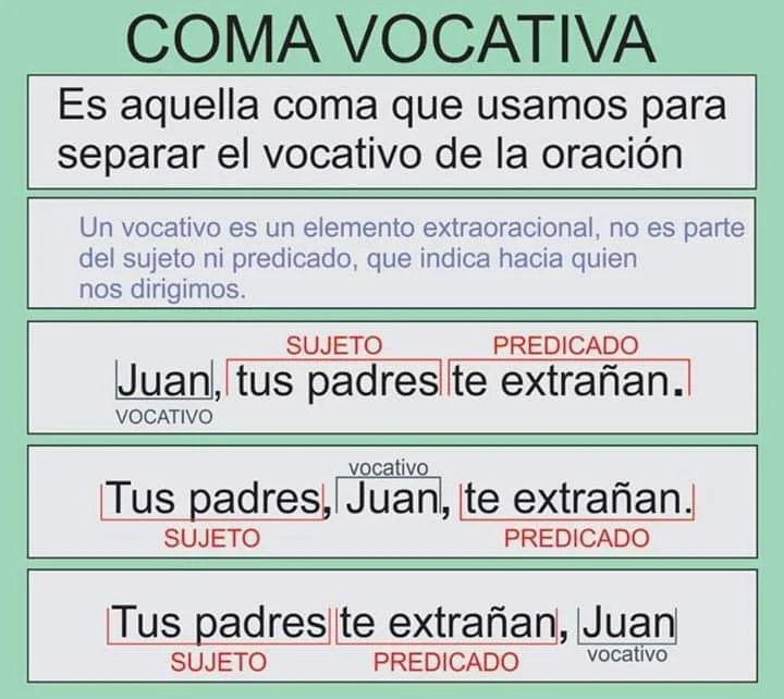 Aprende a usar la coma vocativa correctamente en tus escritos