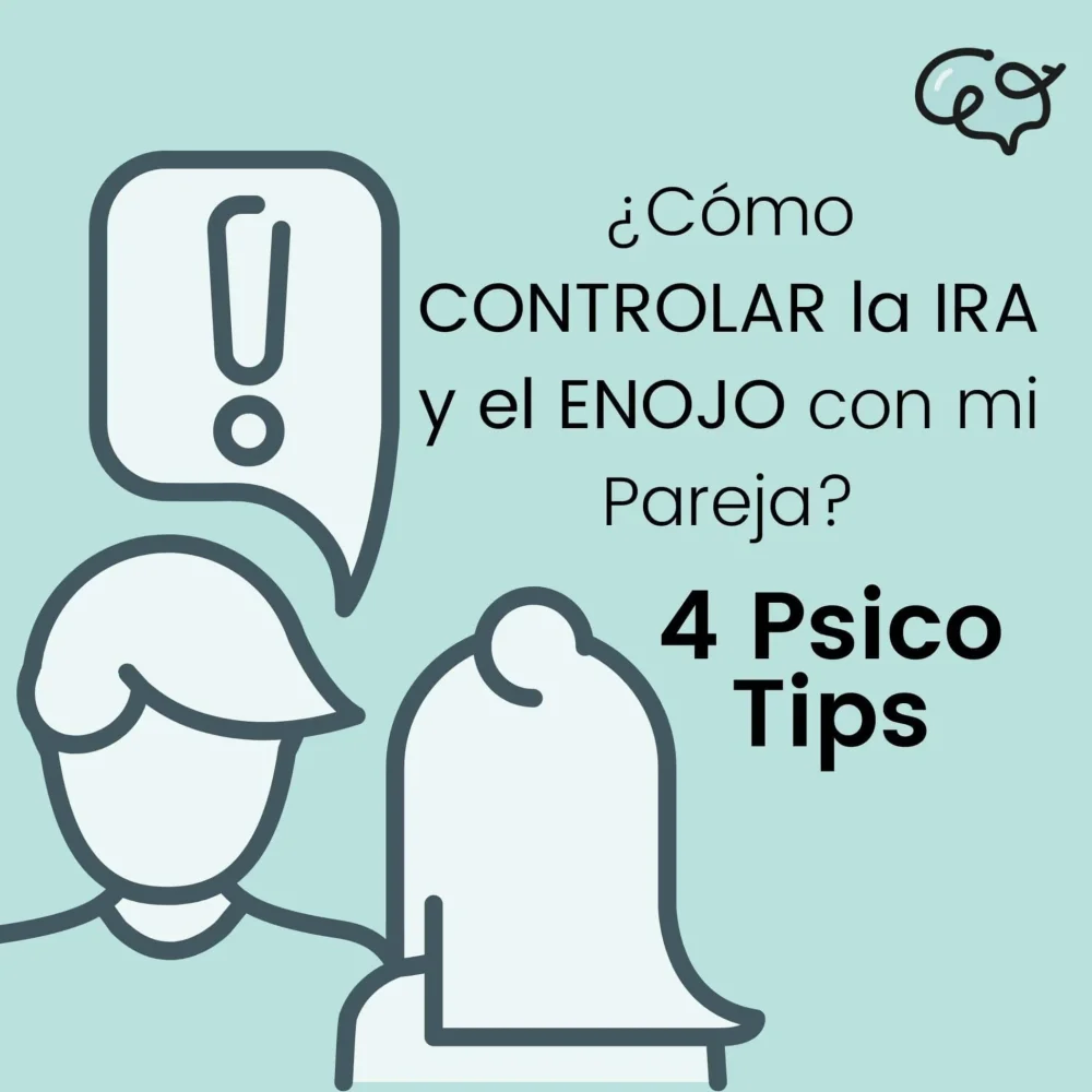 Controla la ira en terapia de pareja Consejos de psicólogo