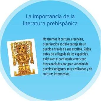Literatura prehispánica definición concisa y optimizada