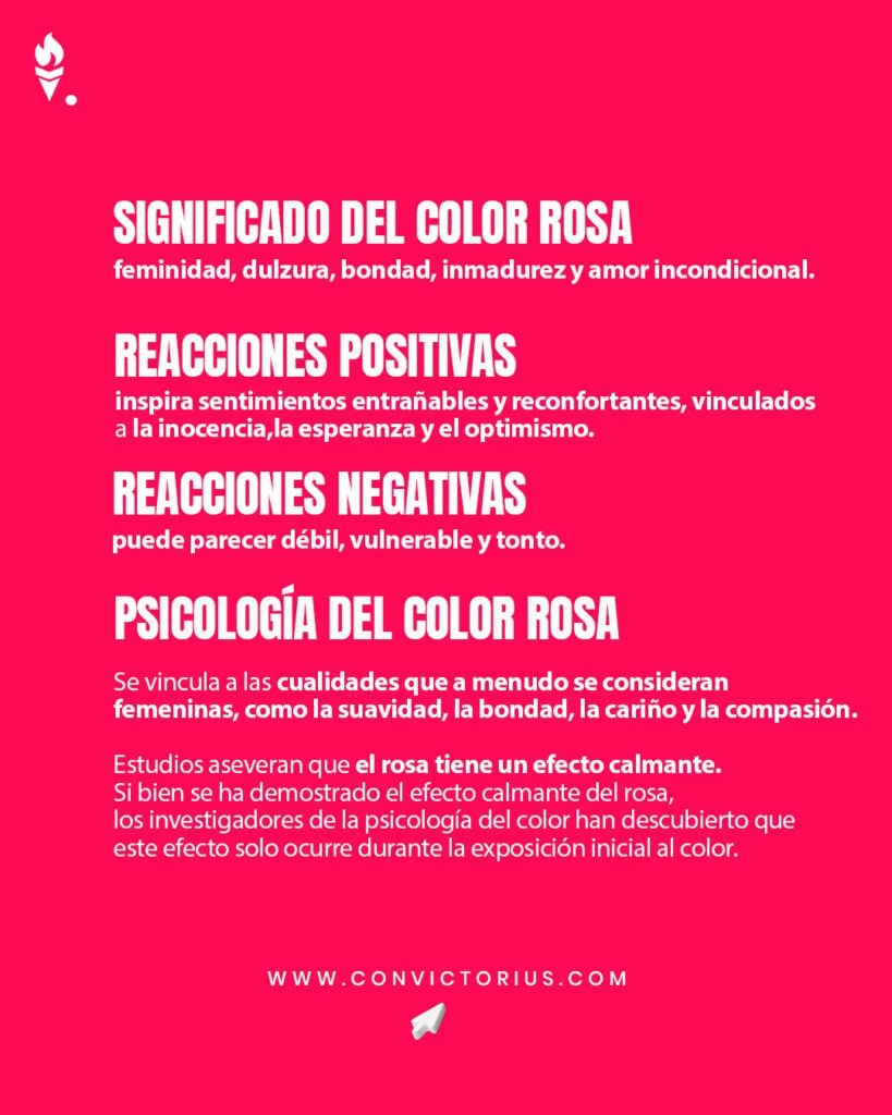 Significado espiritual del color rosa