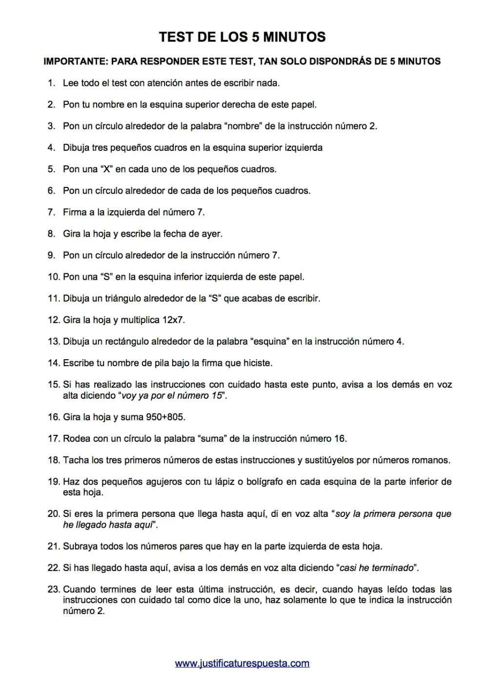 Tests divertidos para adolescentes Evalúa tus habilidades de forma entretenida