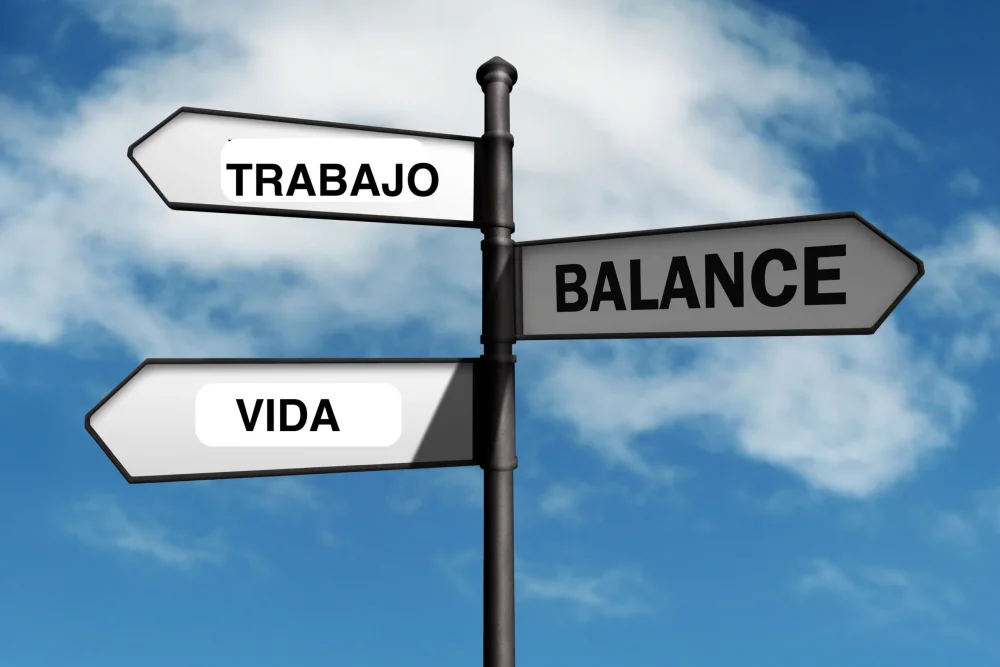 Equilibrio y límites en vida laboral y personal saludable