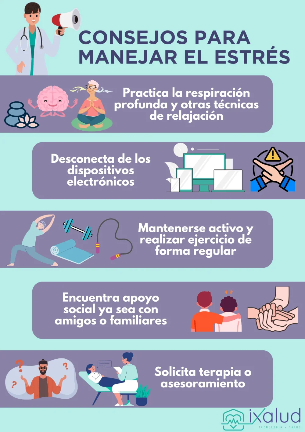 Causas y soluciones para la tensión muscular por ansiedad