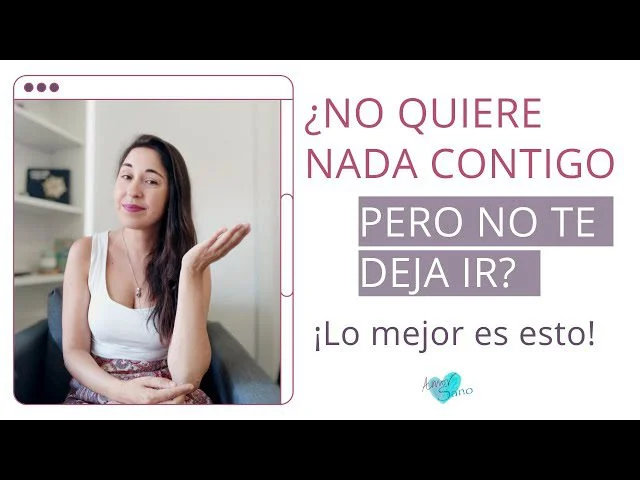 ¿Por qué tontea si no quiere?