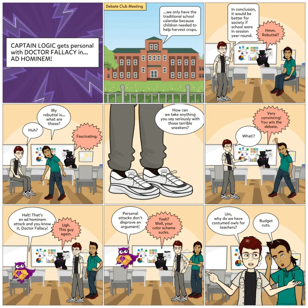 Falacias Ad Hominem desenmascarando ataques personales en el debate
