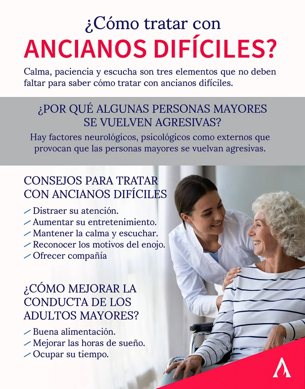 Soluciones para tratar con ancianos molestos