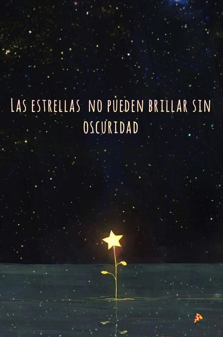 Reflexión bonita sobre frases de estrellas