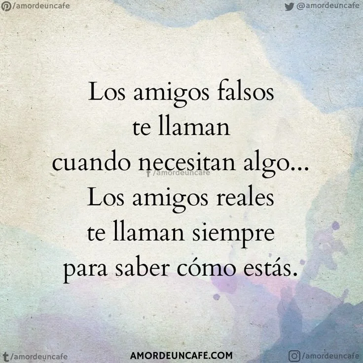 Reflexiones sobre la falsedad en la amistad