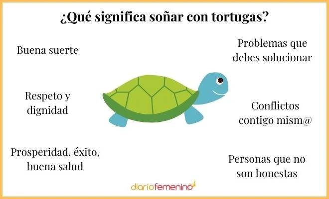 Soñar con tortugas significado bíblico