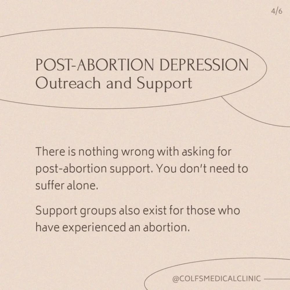 Depresión post aborto superación y sanación