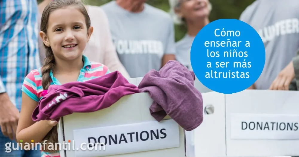 Fomentando comportamiento altruista en niños