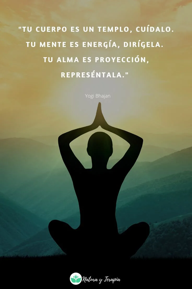 Frases positivas para equilibrar mente y cuerpo con yoga