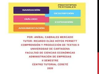 Prototipos Textuales Claves para Redacción Concisa
