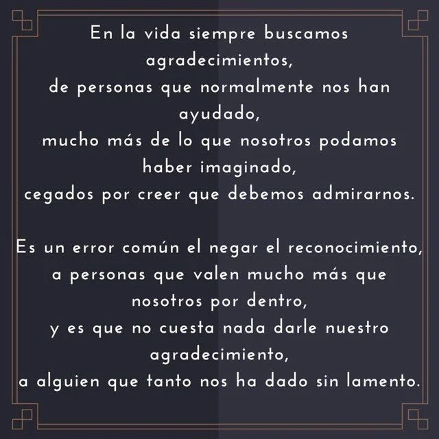 Poema de agradecimiento para alguien especial