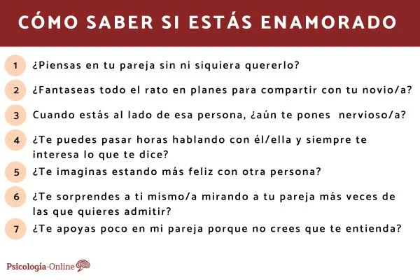 Test para saber si quiere algo serio