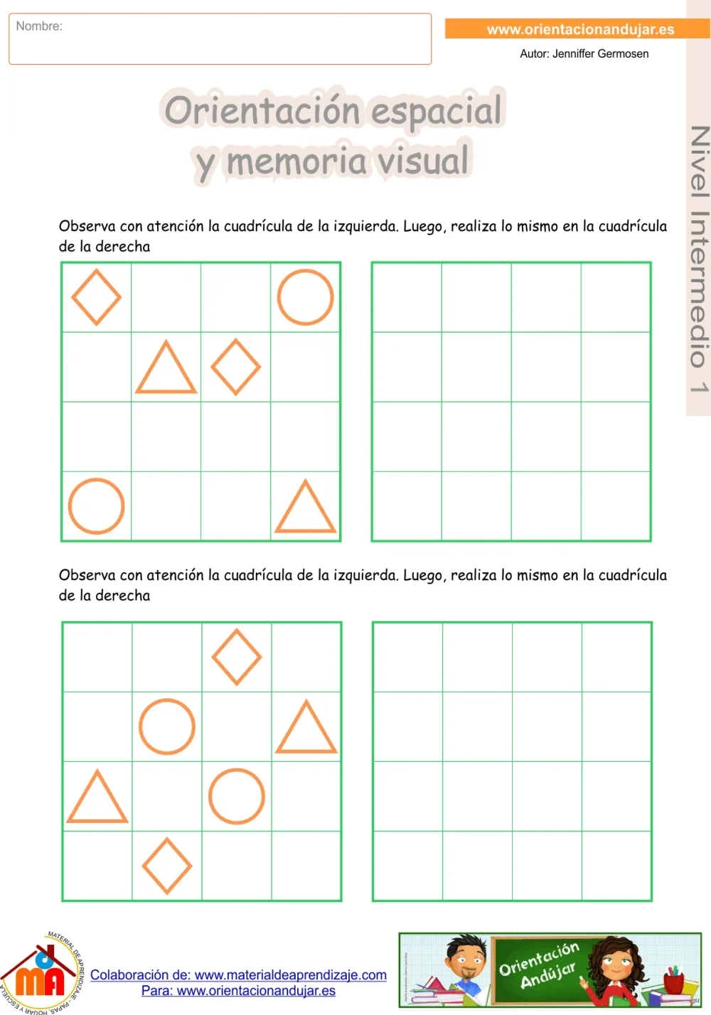 Ejercicios de orientación espacial para adultos