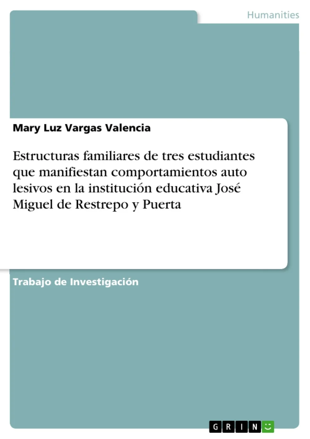 La familia y el comportamiento autodestructivo Un breve análisis