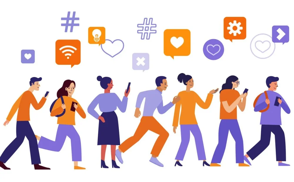 Comportamiento social en redes sociales influencias y tendencias