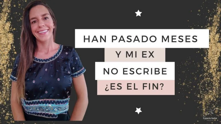 Sin noticias de mi ex Cuatro meses sin hablar
