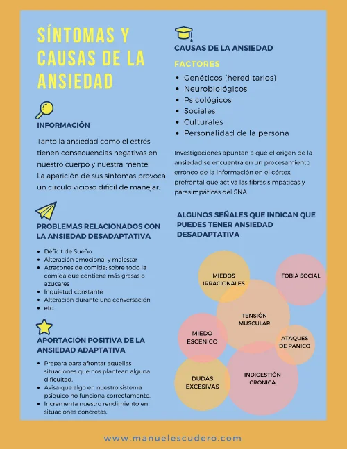 Angustia sin motivo Causas y soluciones