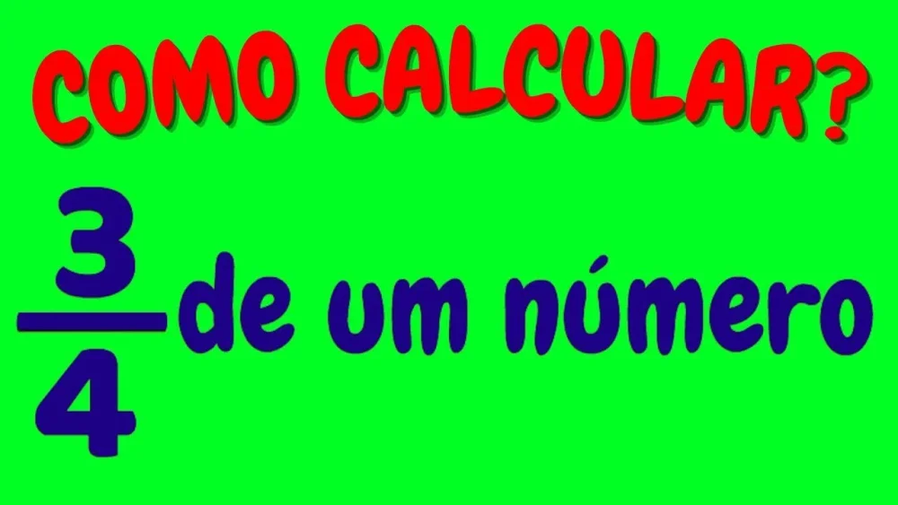 Calcular el valor de 3/4 de una hoja
