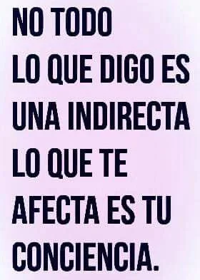 Frases impactantes conciencia sucia