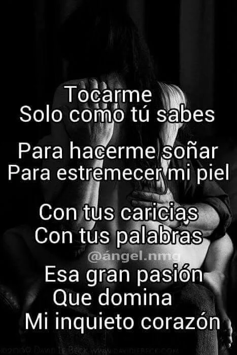 Frases de deseo sexual La pasión en pocas palabras