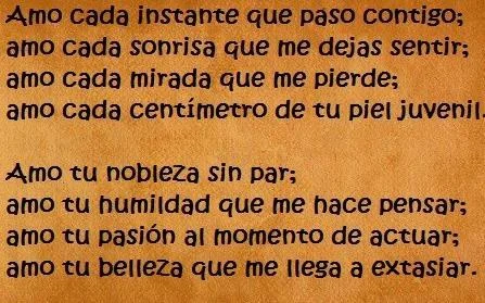 Poemas de amor Intensidad en 2 estrofas y 4 versos