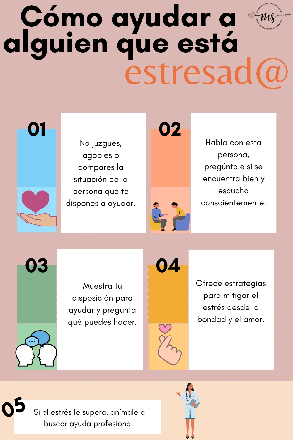 Patrones de búsqueda de ayuda en situaciones de estrés