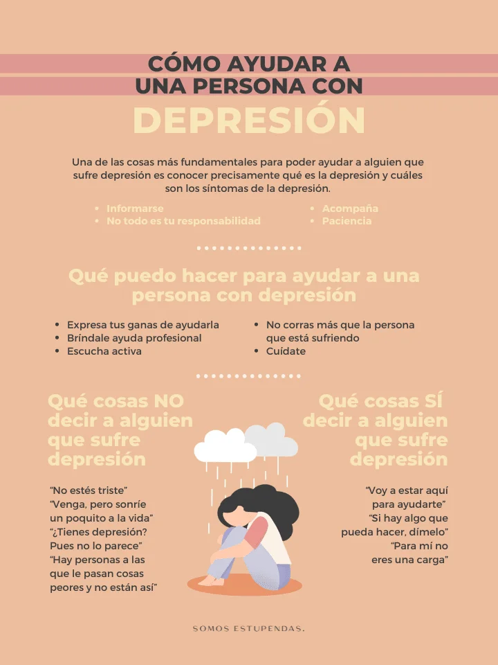 5 formas de ayudar a alguien con depresión