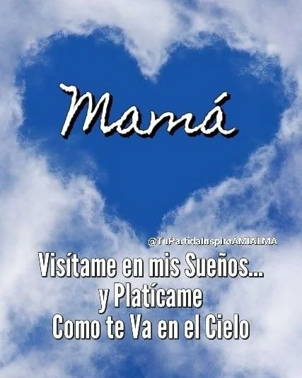 Conexión celestial mi madre fallecida me habla en sueños