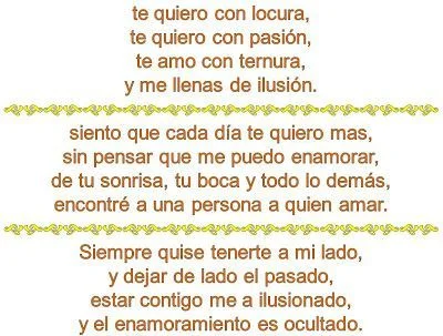 Poemas con rima 4 estrofas máximo 10 palabras