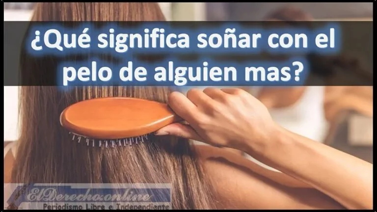 Significado e interpretación del sueño con pelo ajeno