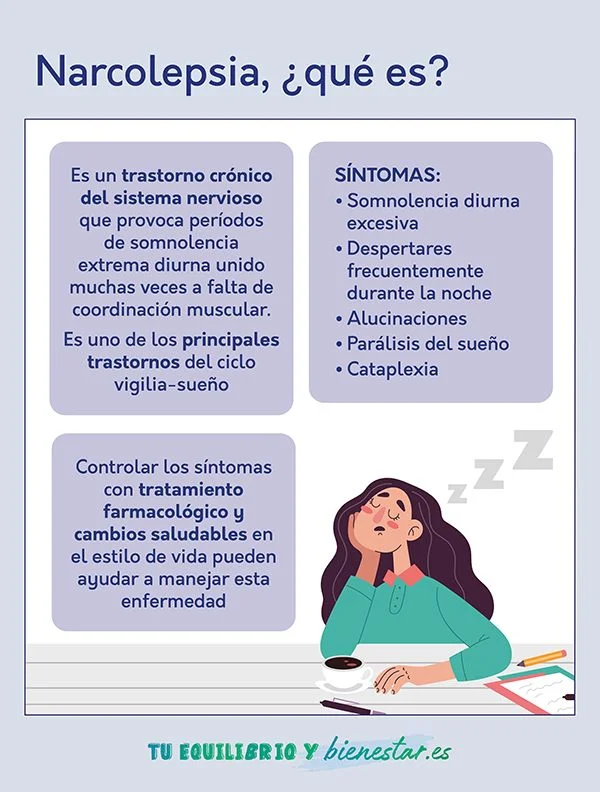 Impacto de la narcolepsia en la salud mental