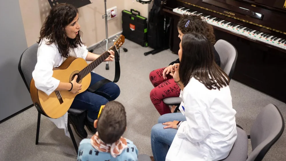 Música terapéutica para trastornos del lenguaje