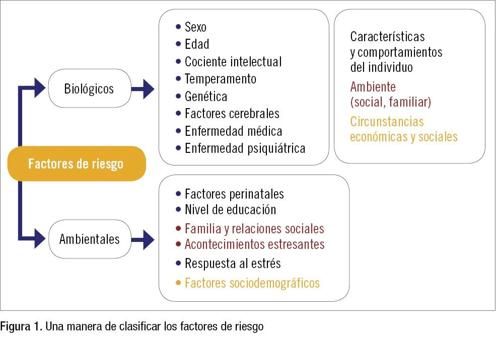 Factores de riesgo de los trastornos de la personalidad
