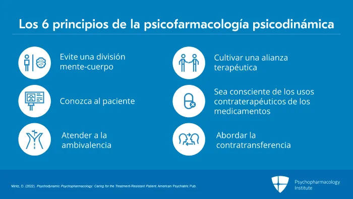 Principios clave de terapia psicodinámica