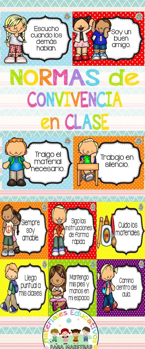 Normas de Convivencia para el Salón de Clases