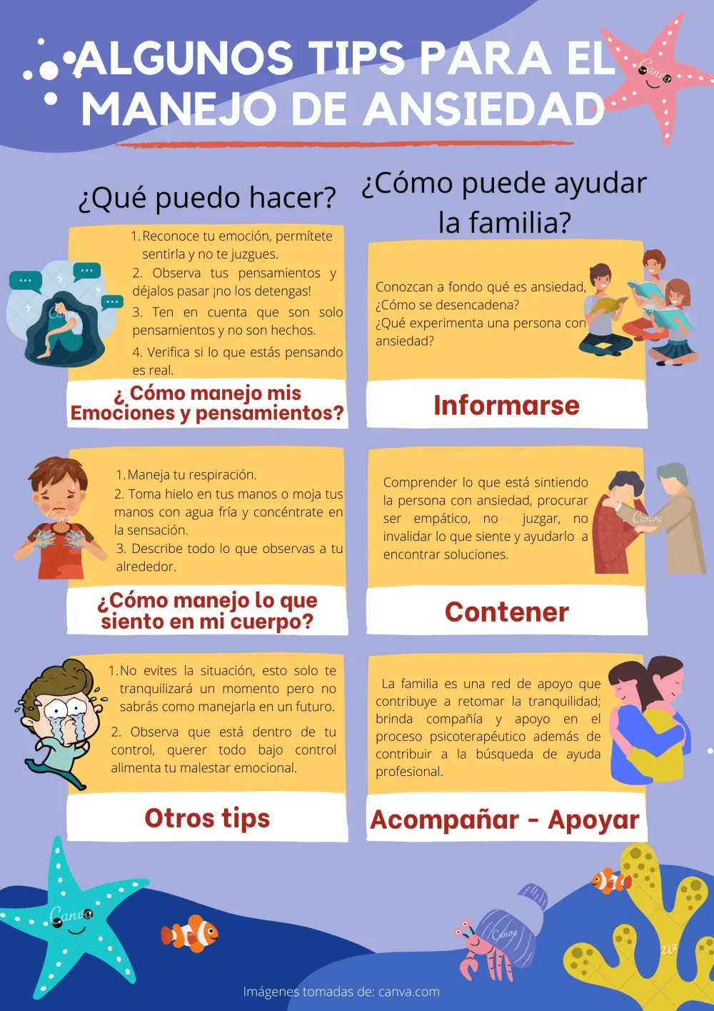 Manejando la ansiedad Técnicas de movimiento eficientes