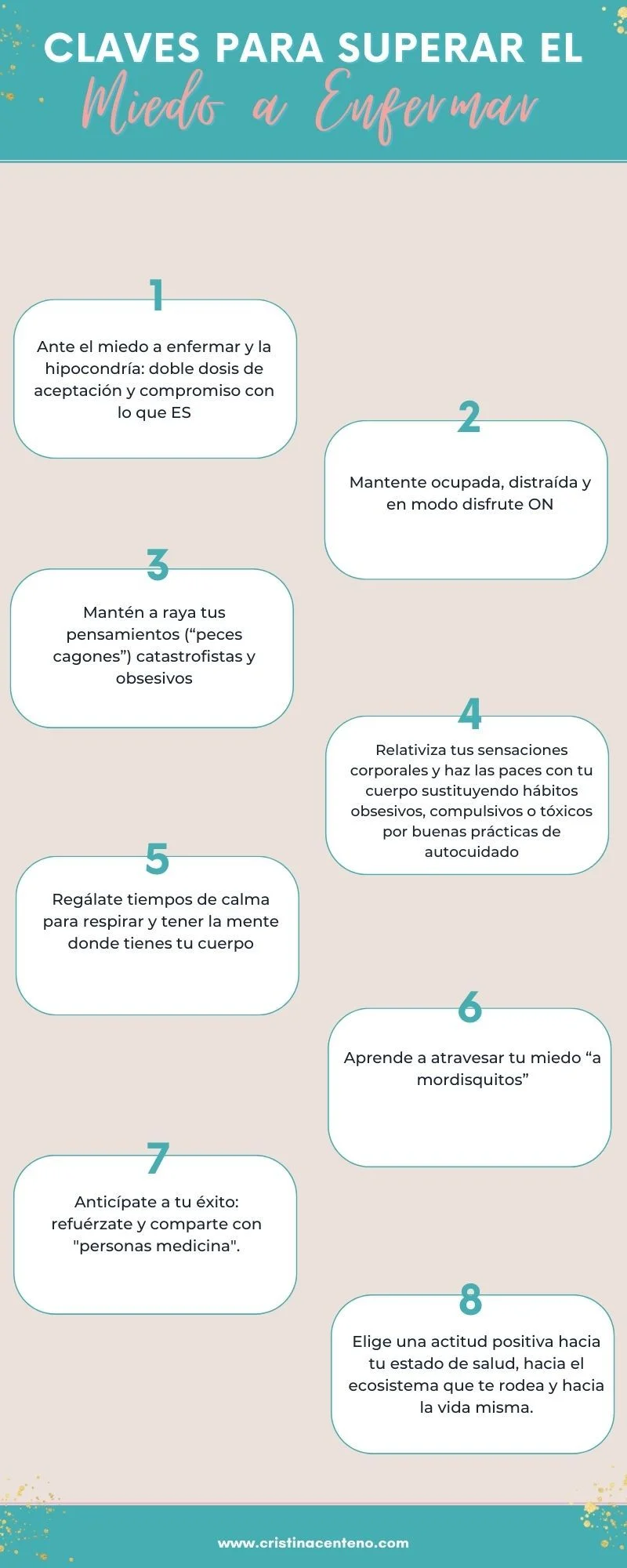 Vencer el miedo a las enfermedades Estrategias para la salud