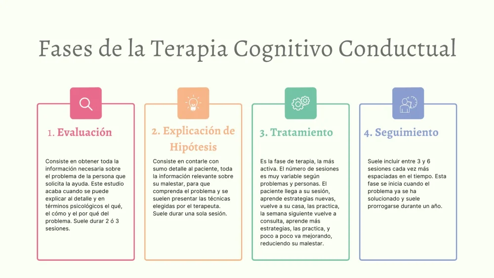 Optimización de técnicas en terapia cognitivo-conductual