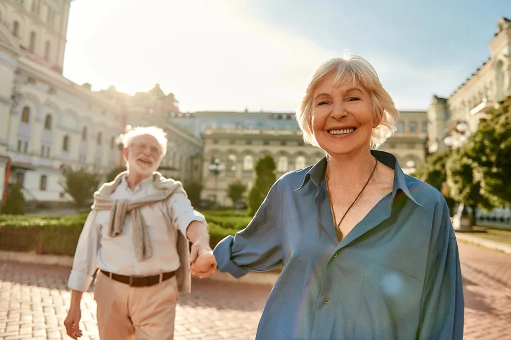 Relación sólida en la tercera edad