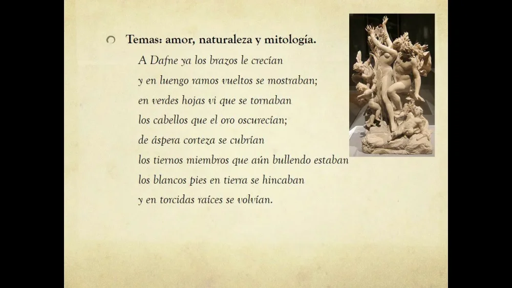 Poesía de amor en el Renacimiento