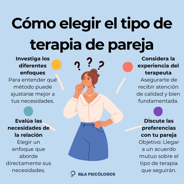 Consejos para elegir un psicólogo de terapia de pareja