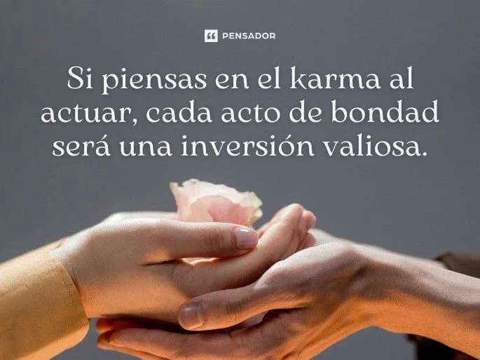 Karma y destino Reflexiones en frases cortas