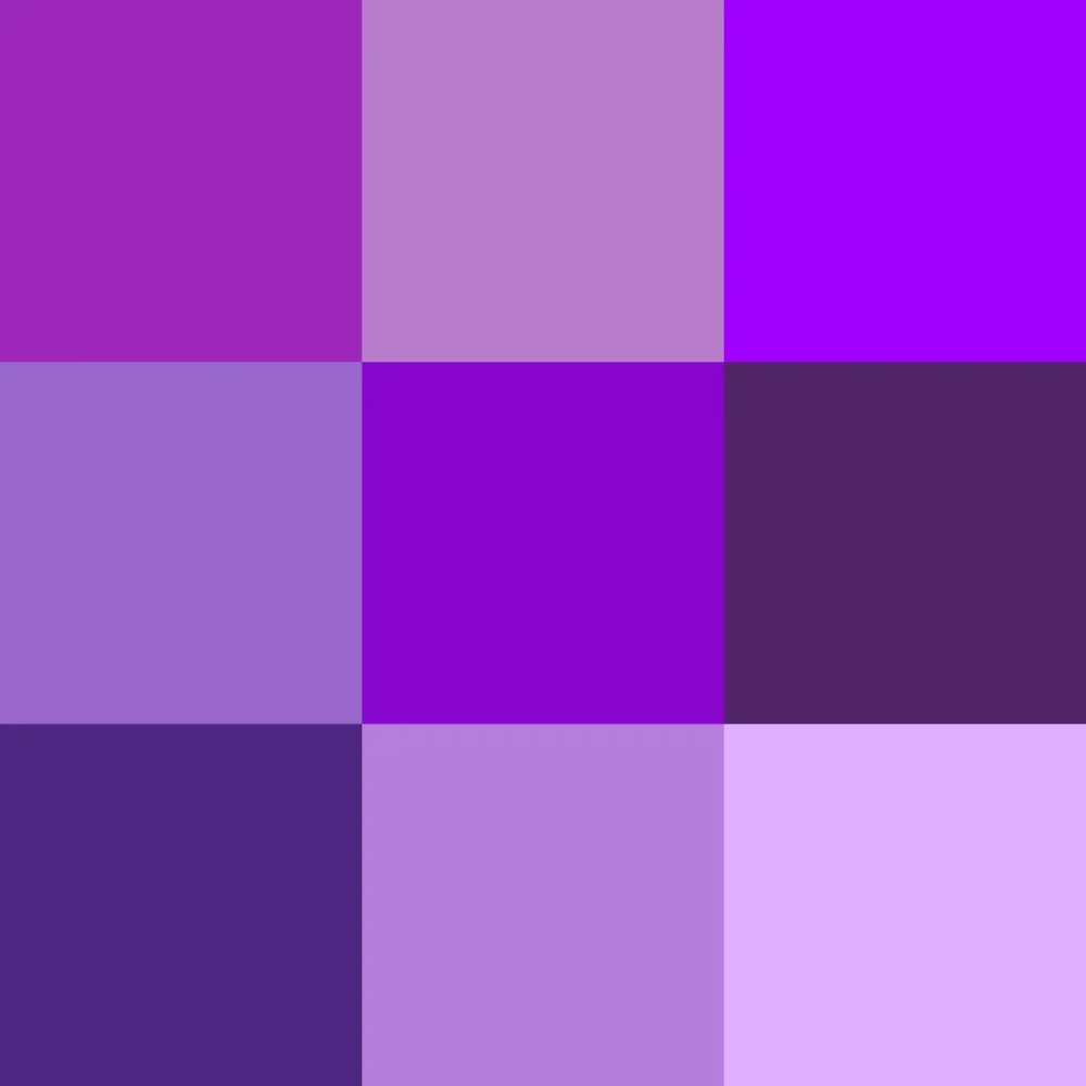 Tonos de morado una variedad de colores por descubrir
