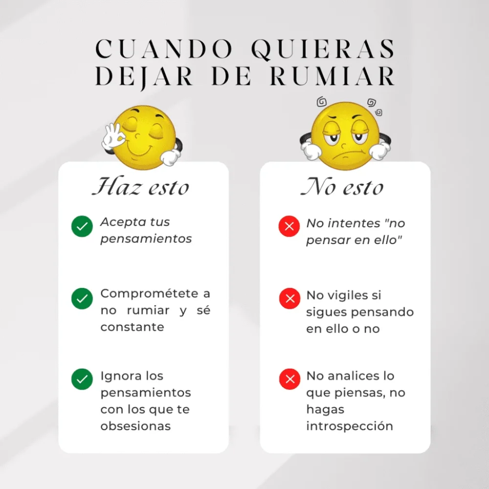 Optimización del abordaje psicológico en rumiación claves prácticas