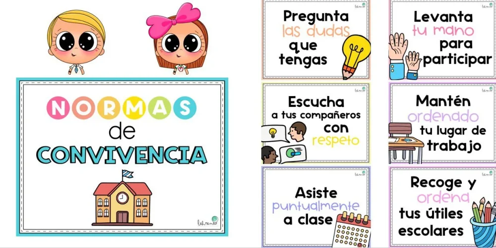 Reglamento de aula primaria Normas para aprender efectivamente