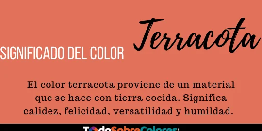 Significado del color terracota simbolismo y aplicaciones