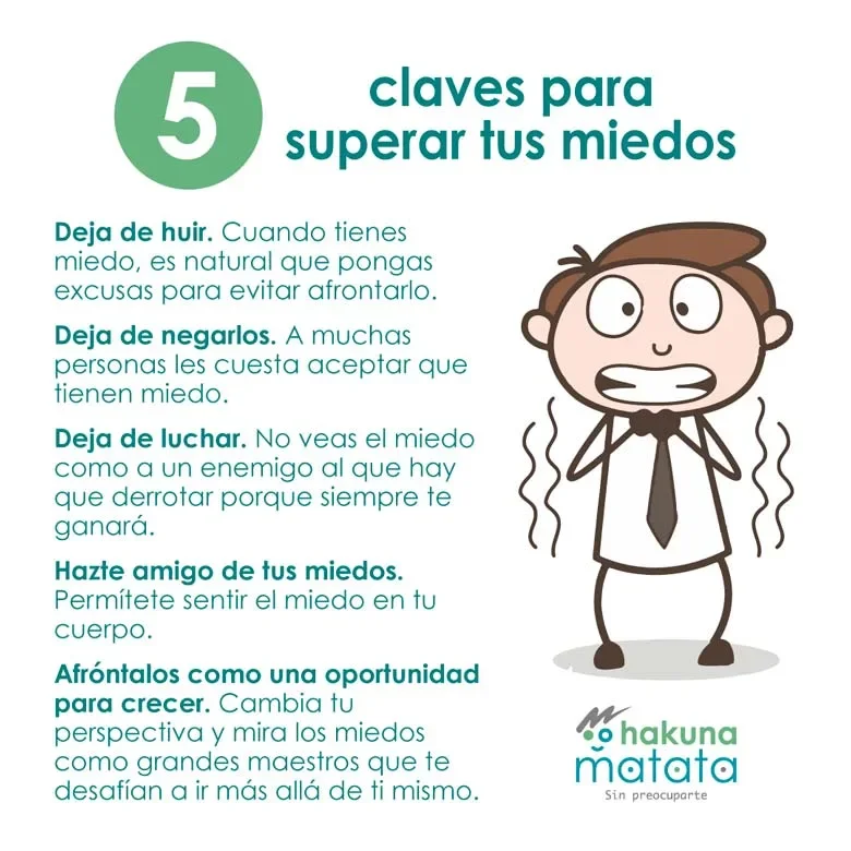 Consejos para superar tus fobias